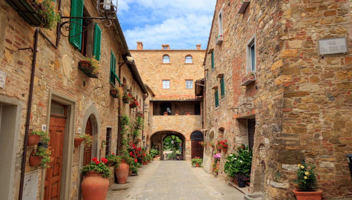 Dolce Cuore Luxe Apartment Chianti Florence Male Romantyczne Mieszkanie San Donato in Poggio Dış mekan fotoğraf