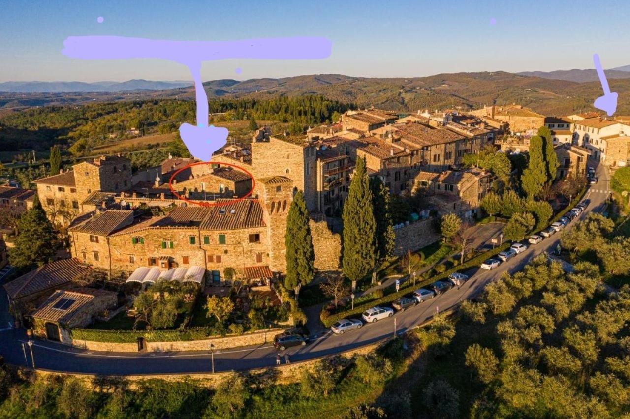 Dolce Cuore Luxe Apartment Chianti Florence Male Romantyczne Mieszkanie San Donato in Poggio Dış mekan fotoğraf