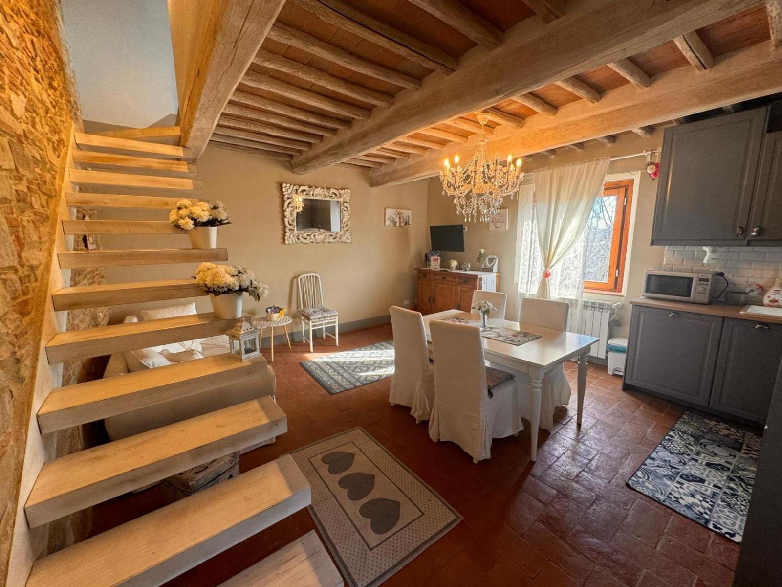 Dolce Cuore Luxe Apartment Chianti Florence Male Romantyczne Mieszkanie San Donato in Poggio Dış mekan fotoğraf